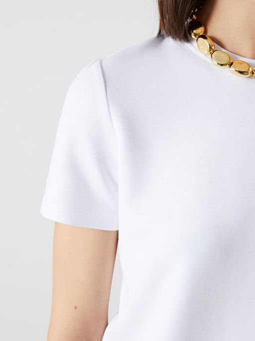 Bisiklet Yaka Kad?n Ti??rt