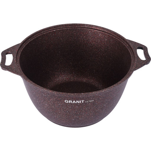 ЛА_АП_GRANIT ULTRA (red) Кастрюля 4.0л со стекл крышкой , арт.кга42а