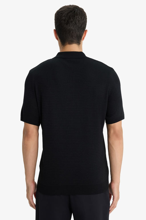 Standart Fit Polo Yaka Triko K_sa Kollu Ti__rt - Defacto фото 6