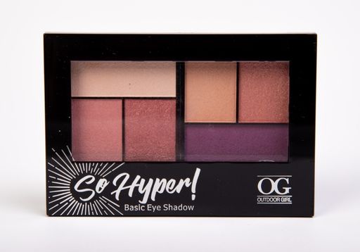 OG-Y6878 Тени для век 6-ти цветные SO HYPER тон 510 BLUSHED