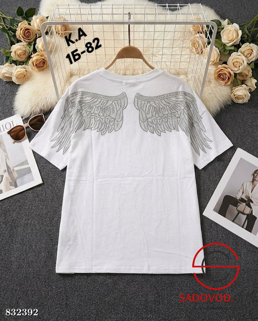 Футболка женская из хлопка - Bruno фото 3