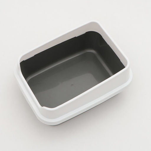 Туалет Сима Люкс с боротм 30 х 39 х 19 см, серый - Simaland фото 4