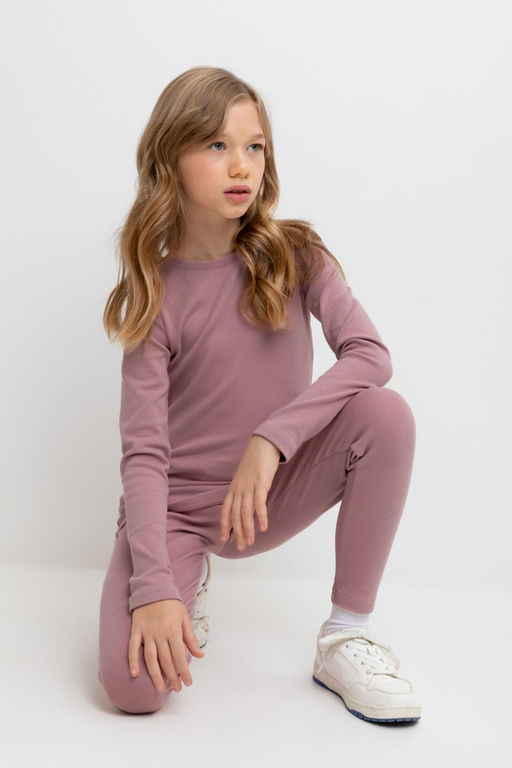 Crockid _ К 400427-1/1/серая пудра бриджи дет  фото 5