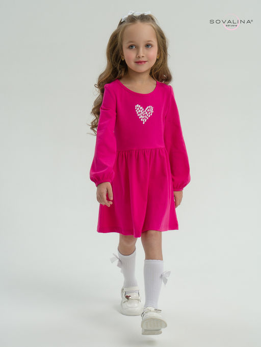 Платье Моана фуксия-лав ПС