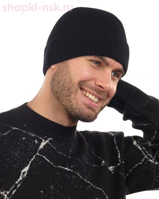 STEN+ Шапка по голове мужская (57-59)