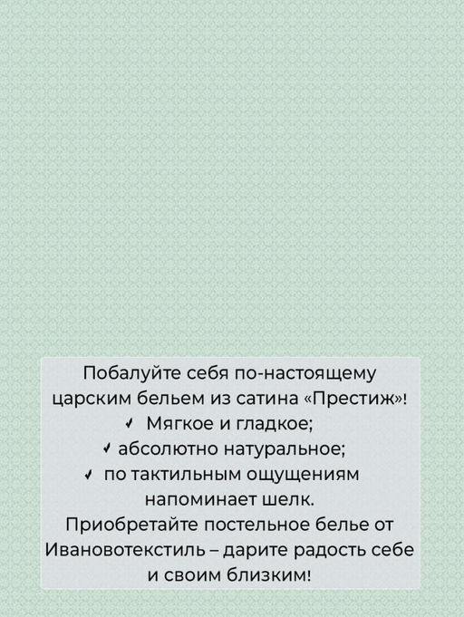 Простыня Евро 240*220 см, сатин "Престиж" (Альбина (компаньон))