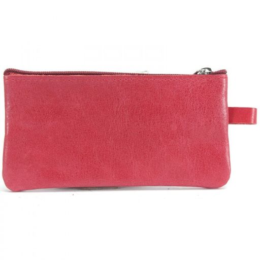 Футляр для ключей Croco-кл-500 (на молнии) натуральная кожа рубин крек (216) 226016