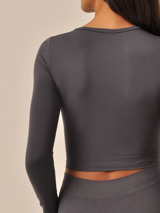 Кроп-топ с длинным рукавом - My фото 9