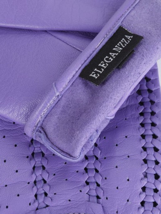 Перчатки женские б/п IS783 violet - Eleganzza фото 4