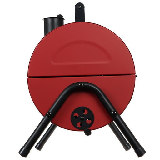 Гриль-коптильня Maclay, с температурным датчиком, цвет красный  фото 5