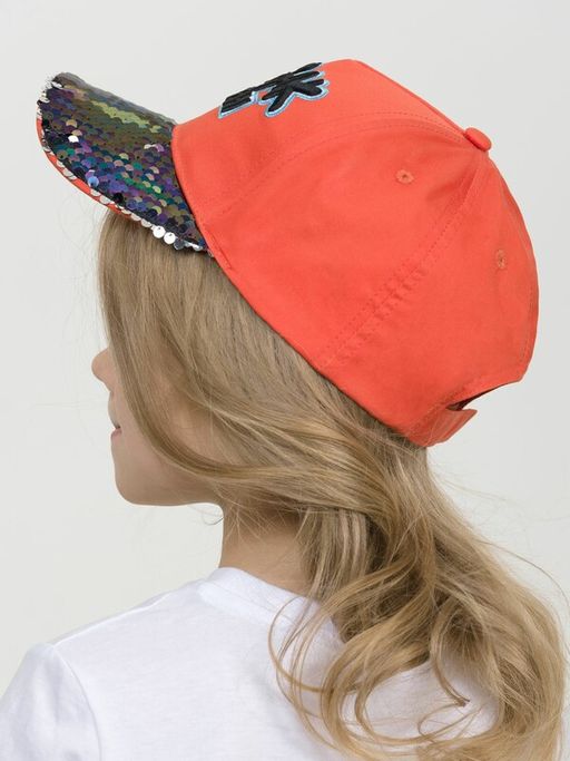 PELICAN, кепка для девочек, Оранжевый  фото 3