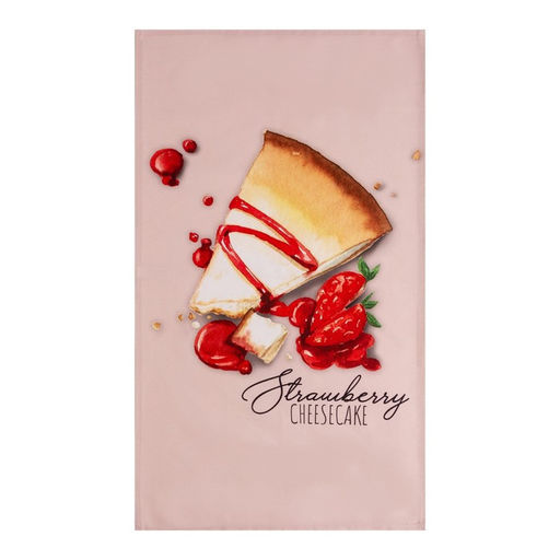 Полотенце Этель Чизкейк 40х73 см, саржа, 100% хл, 190 г/м2  фото 3
