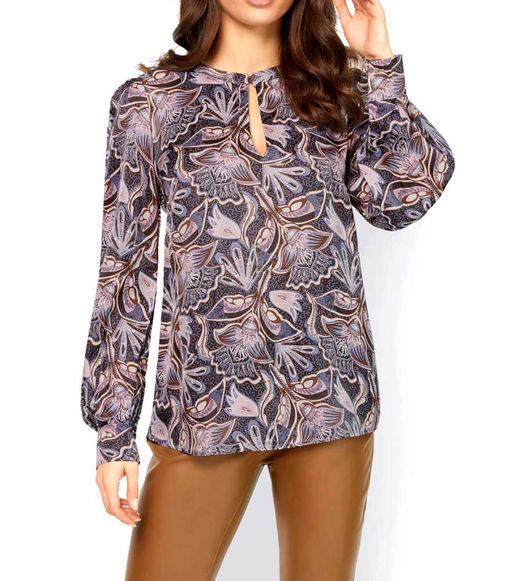 Блузка, графитовая - Ashley brooke фото 5