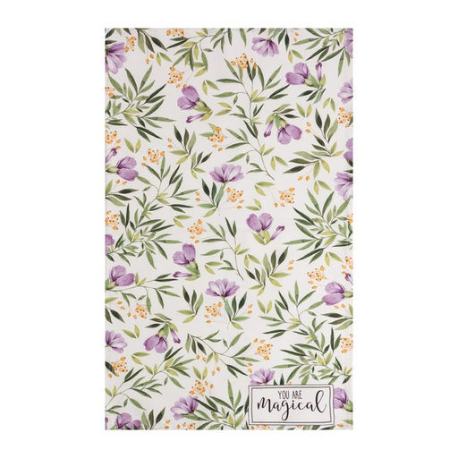 Полотенце Этель Листья 40х73 см, саржа, 100% хл, 190 г/м2  фото 3