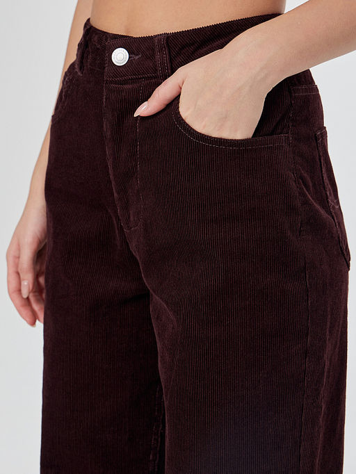 Брюки женские коричневые - Mark formelle фото 4