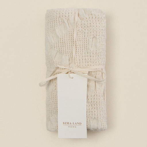 Полотенце кухонное SL HOME Souffle, 45×55 см, лён 80%, хлопок 20%, 265 г/м²