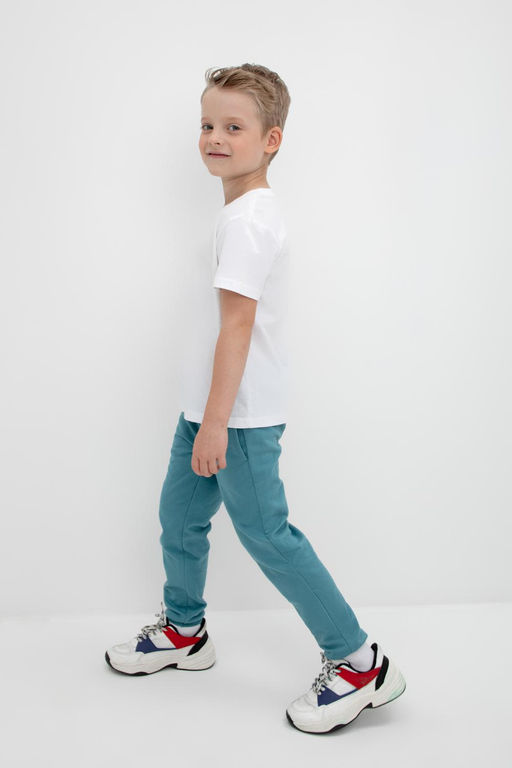 Crockid _ К 400528-1/холодный изумруд брюки для мал  фото 4
