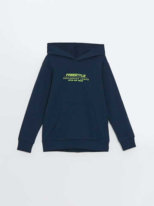 Kap??onlu Erkek ?ocuk Sweatshirt