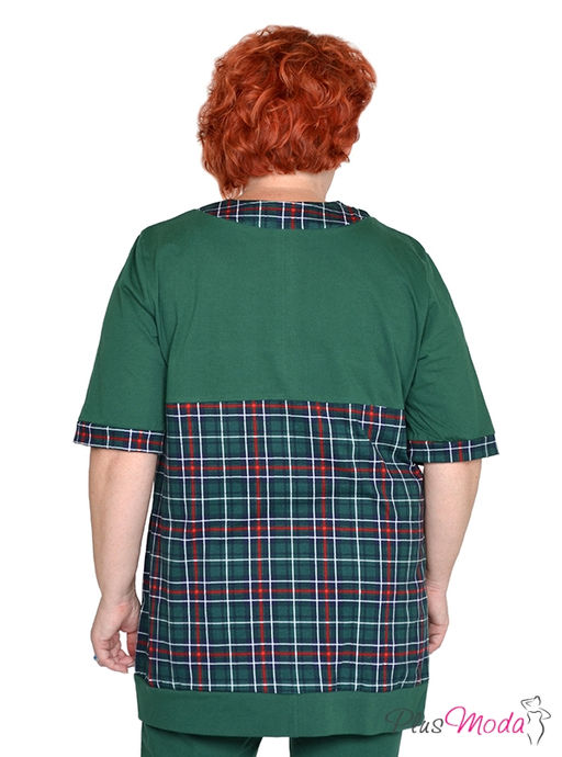 Туника Модель №1702 размеры 44-84 - Plusmoda фото 4