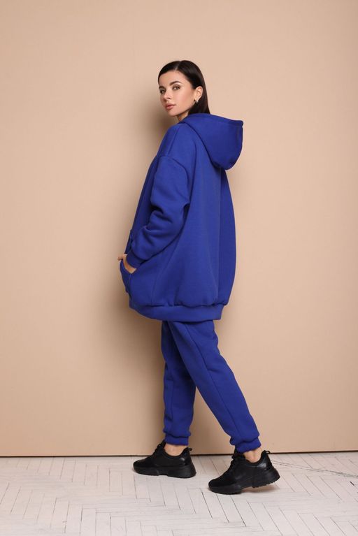 Худи AURA 2039-176 ярко-синий  фото 2