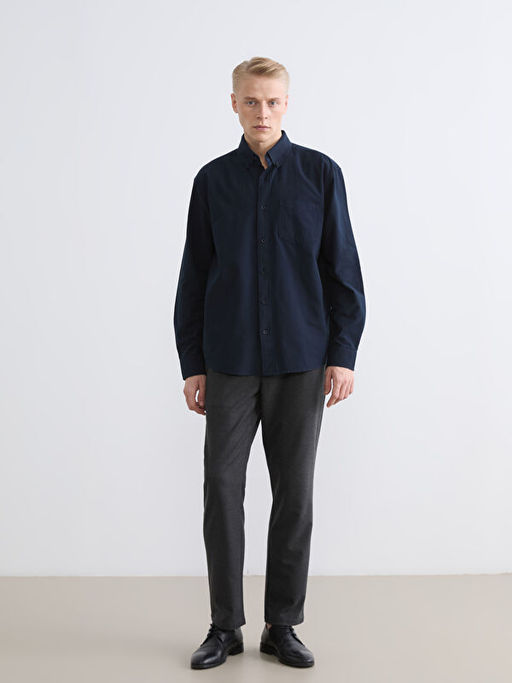 Regular Fit Oxford Erkek G?mlek