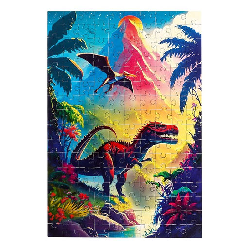 Пазл Земля динозавров, 160 деталей - Puzzle time фото 3