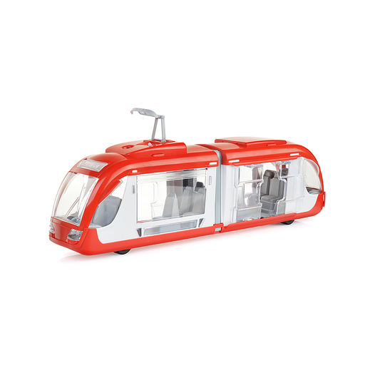 Трамвай со световым и звуковым эффектами (в индивидуальной коробке)