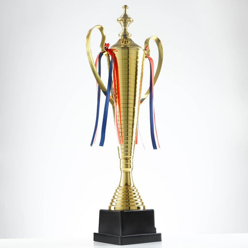 Кубок 154А, зол., триколор, подставка пластик, 59 х 23 х 12 см - Командор фото 3