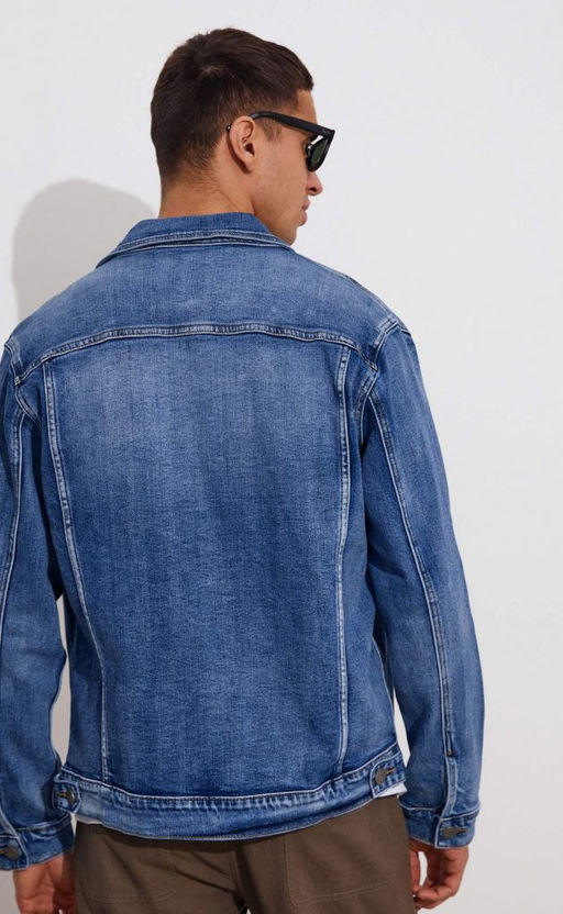 Куртка джинсовая мужская F311-1296 синяя