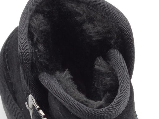 17103-1 BLACK Угги детские (натуральная замша, искусственный мех) - Фабричный китай фото 11