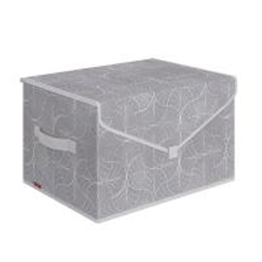 VAL LM-BOX-TM Короб стеллажный с крышкой, большой, 40*30*25 см, LINE MOON, шт