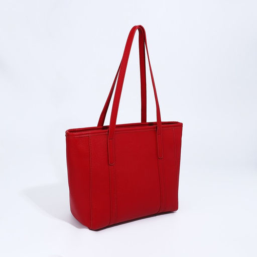 Сумка-тоут на молнии, цвет красный - Simaland фото 5