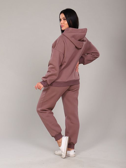РАСПРОДАЖА Костюм жен. на флисе_Миранда_К12_кофейный - Ihomelux фото 12