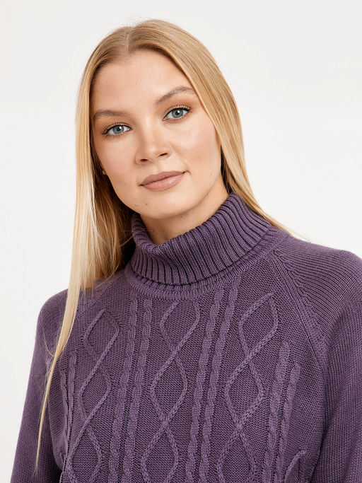 водолазка женская с косами - Glenfield фото 5