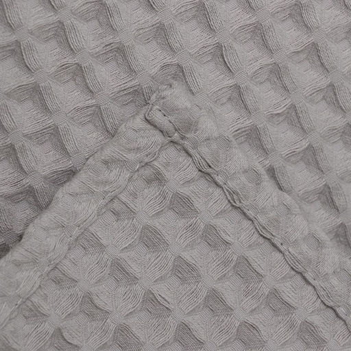 Полотенце вафельное банное Этель Boho 67*140 см, цв. светло-серый, 100% хл, 290 гр/м2  фото 5