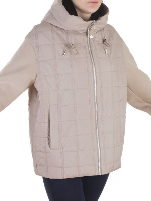 18509 BEIGE Куртка демисезонная женская