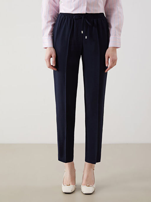 Beli Lastikli Havu? Kesim Kad?n Pantolon