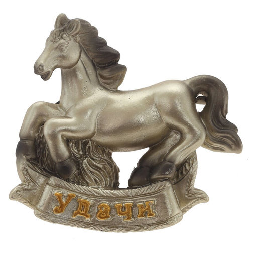 Магнит "Лошадка", L6 W1 H5 см, 3в.
