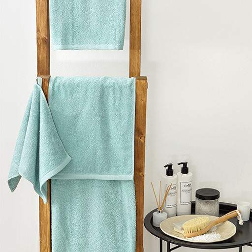 Набор махровых полотенец GINZA 2 шт. (50х90 - 1 шт., 70х140 - 1шт.), 100% хлопок, 450 гр./кв.м., Кэмел - Традиция фото 48