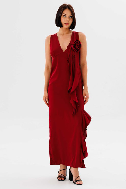 Платье AURA 3262-176-Р марсала