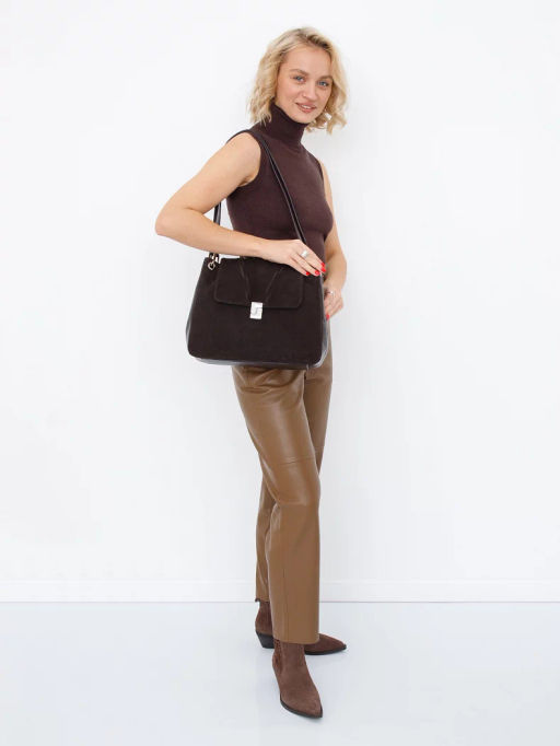 Сумка 11193VG coffee Vitelli Grassi