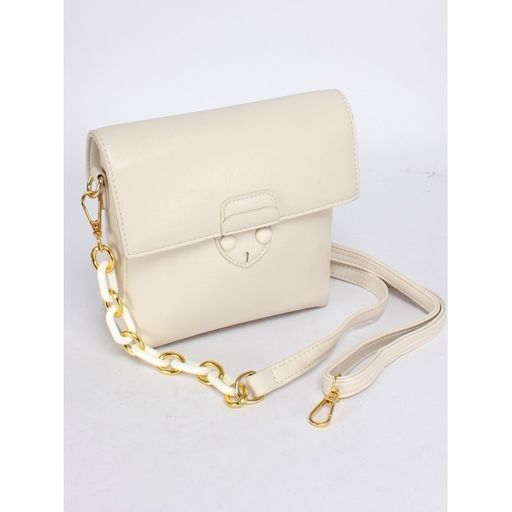 Сумка женская искусственная кожа C 190-5139, 1отд, плечевой ремень, молочный SALE 246476