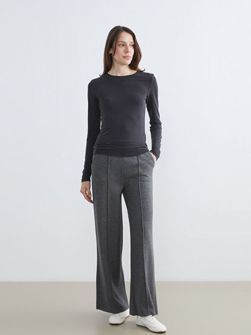 Beli Lastikli Geni? Pa?a Kad?n Pantolon