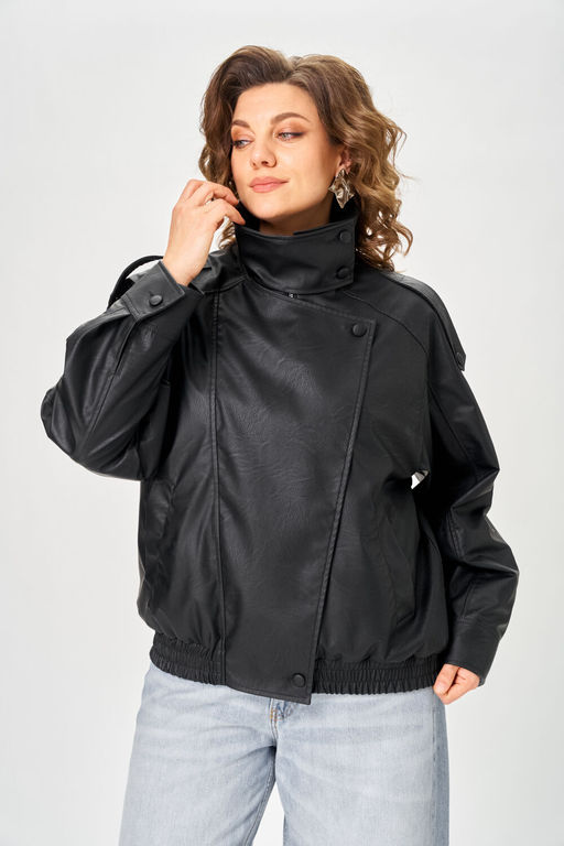 Куртка Anastasia Mak 1322 черный  фото 7