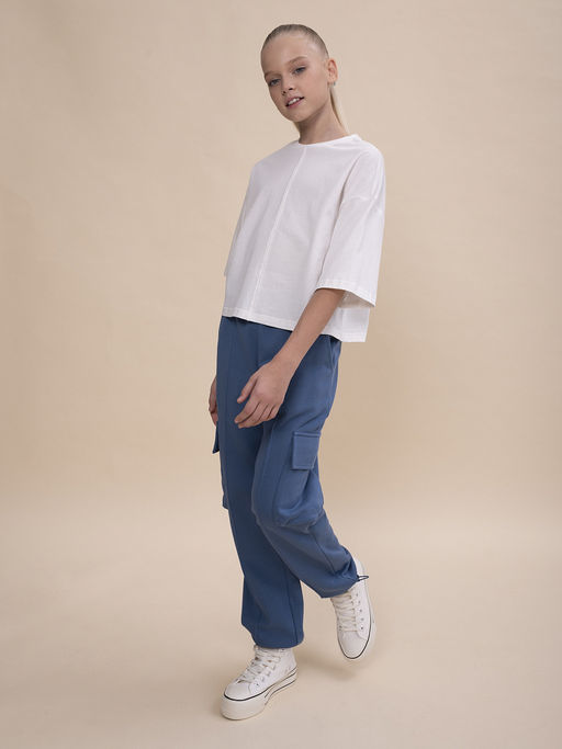 GFPQ3352 Брюки для девочек - Pelican фото 2