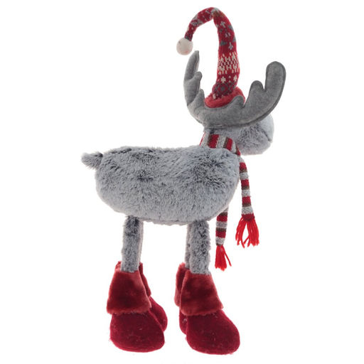 Игрушка набивная "Лось", L33 W16 H61/45 см