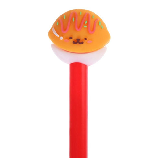 Цена за 12 шт. Ручка - прикол гелевая МИКС Булочка (штрихкод на шт.)