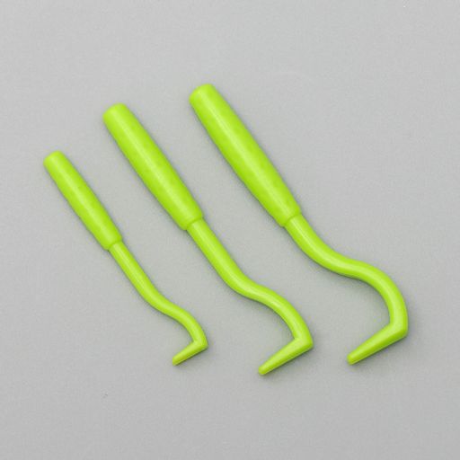 Набор выкручивателей для клещей, 3 размера, зелёные - Пижон фото 2