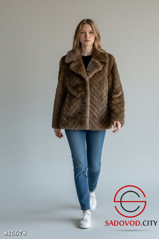 Эко шуба из искусственного меха