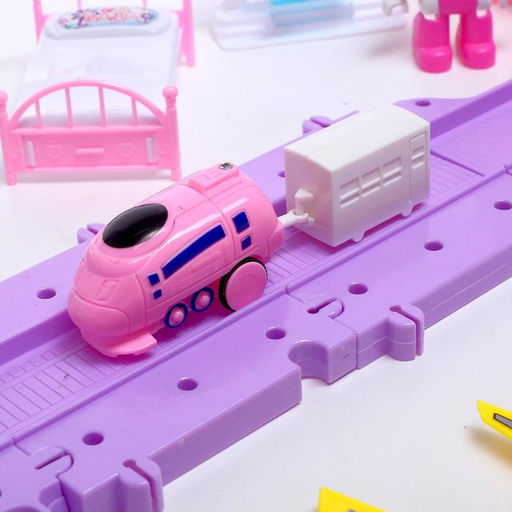 Железная дорога Приключения принцессы, работает от батареек - Автоград фото 3